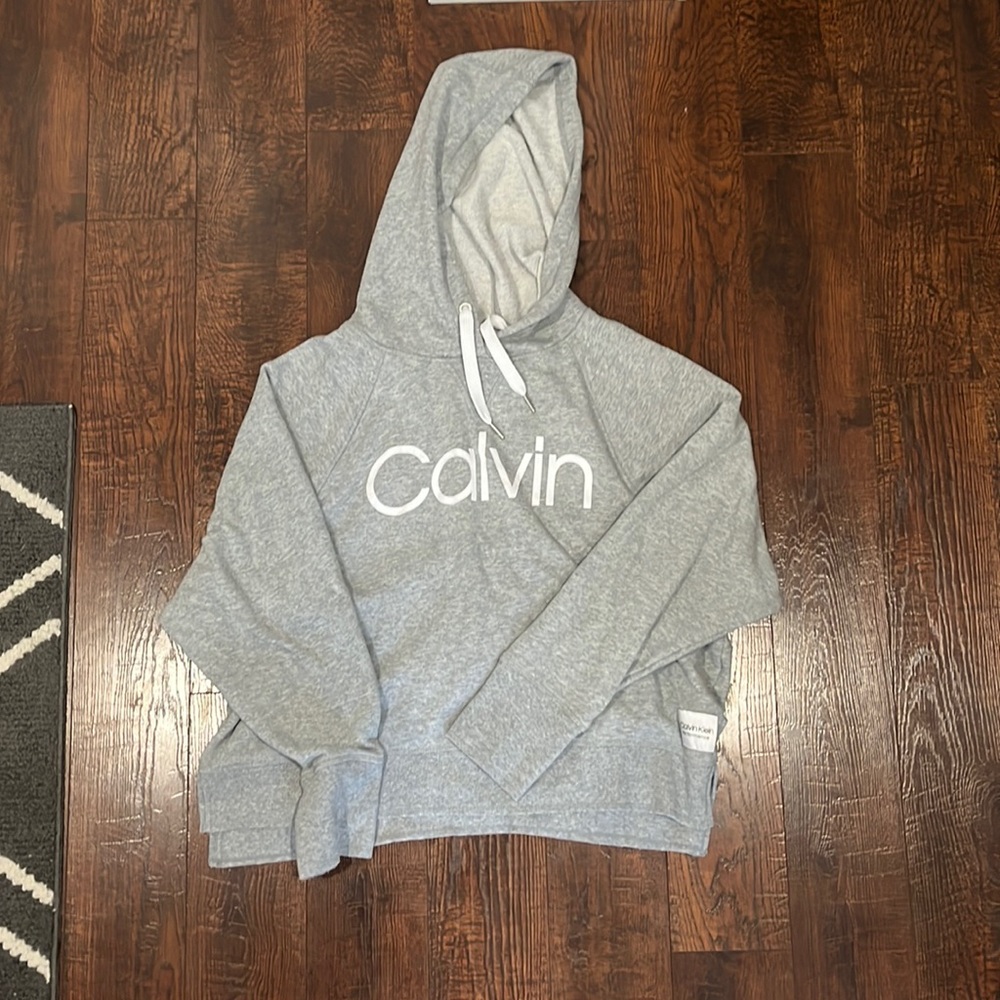GREY HOODIE CALVIN KLEIN